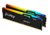 Memória RAM Kingston Fury Beast RGB 32GB (2x16GB) DDR5 6000MHz CL40